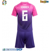 Maglie da calcio Germania Joshua Kimmich #6 Seconda Maglia Bambino Europei 2024 Manica Corta (+ Pantaloni corti)
